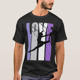 Vintag Dance Live Liebe Dance Coach Frauen Farben T-Shirt