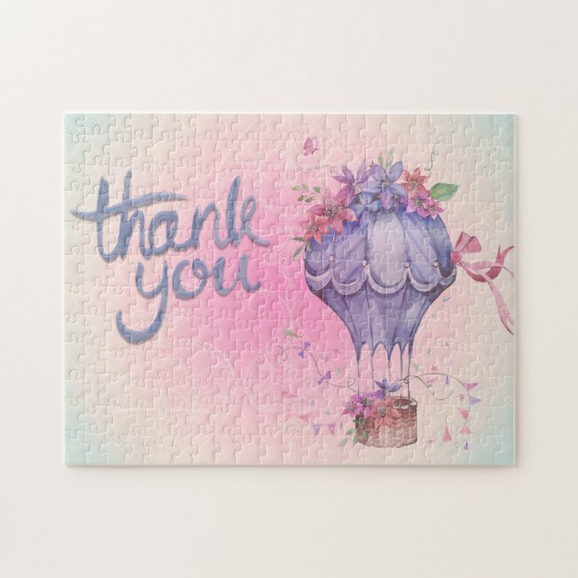 Vintag Danke, Hot Air Ballon Puzzle (Horizontal)