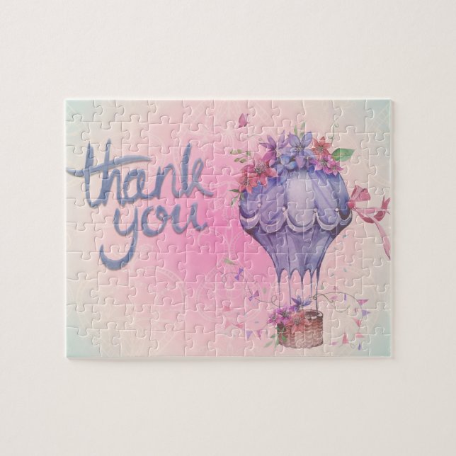 Vintag Danke, Hot Air Ballon Puzzle (Horizontal)