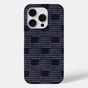 Vintag Dark Blue Grunge USA American Flag Pattern Case-Mate iPhone Hülle