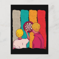 Vintag Dart Lover Sohn Vater Darts