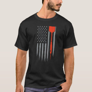 Vintag Darts Board Pub Darts Champion US Patrioti T-Shirt