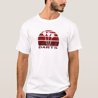 Vintag Darts T - Shirt rot