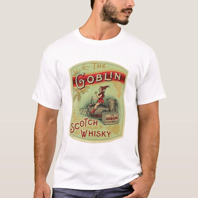 Vintag "das Kobold-" schottischer T-Shirt (Vorderseite)