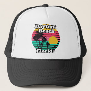 Vintag Daytona Beach Florida Truckerkappe