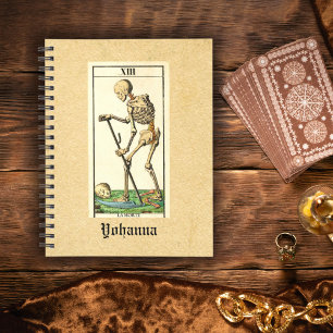 Vintag Death Morte Tarot Notizbuch
