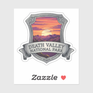 Vintag Death Valley Nationalpark Souvenir Aufkleber
