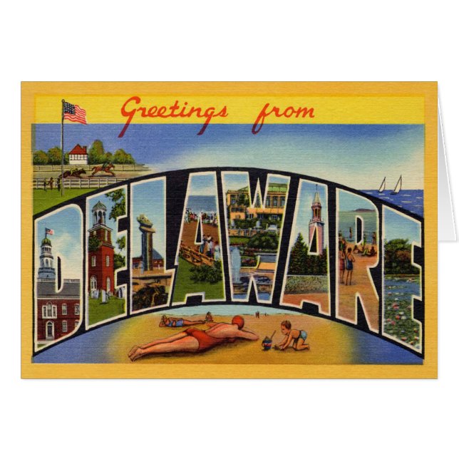 Vintag Delaware (Vorderseite (Horizontal))