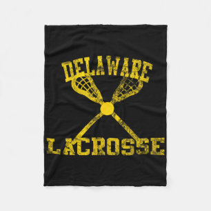 Vintag Delaware Lacrosse Fleecedecke