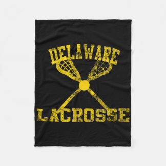 Vintag Delaware Lacrosse Fleecedecke