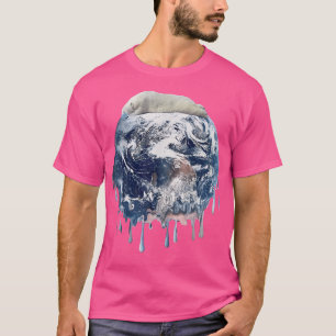Vintag den Polar Bären mit Gesichtsmaske T-Shirt