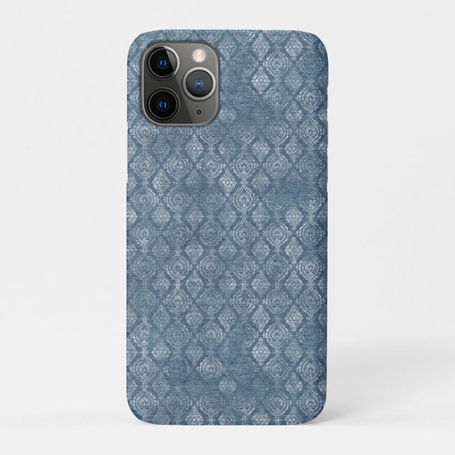 Vintag Denim-Inspiriert-Muster Case-Mate iPhone Hülle (Rückseite)