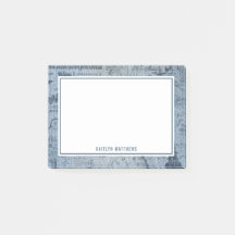 Vintag Denim Sketches Jeans Texture Name Post-it