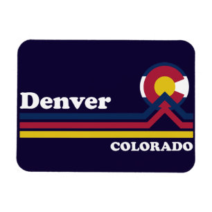 Vintag Denver Colorado Magnet