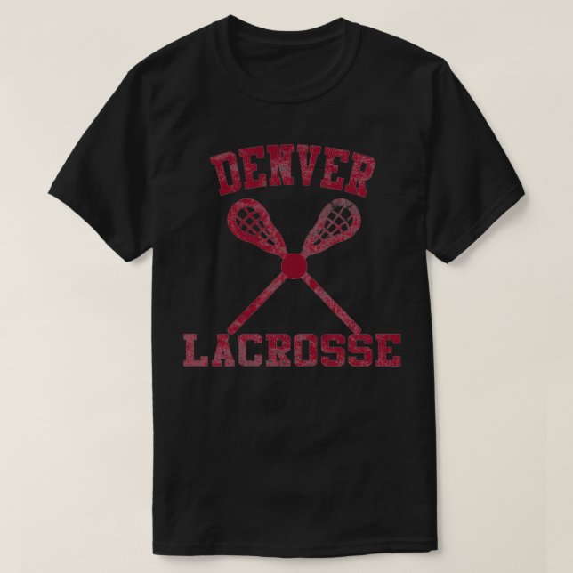 Vintag Denver Lacrosse T-Shirt (Design vorne)