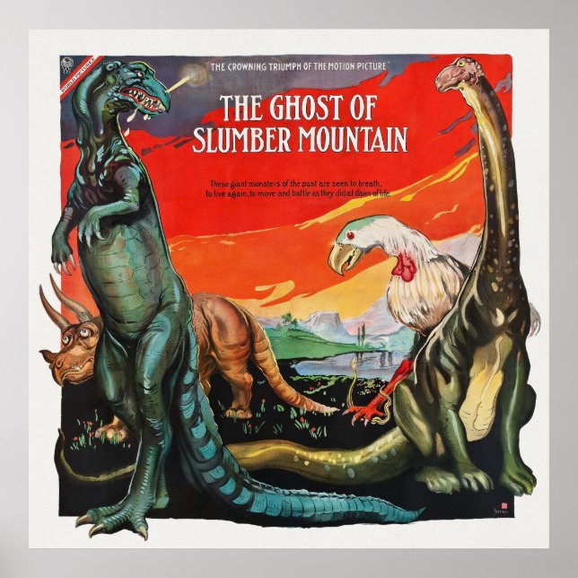 Vintag Der Geist des Berges Slumber 1918 Poster (Vorne)