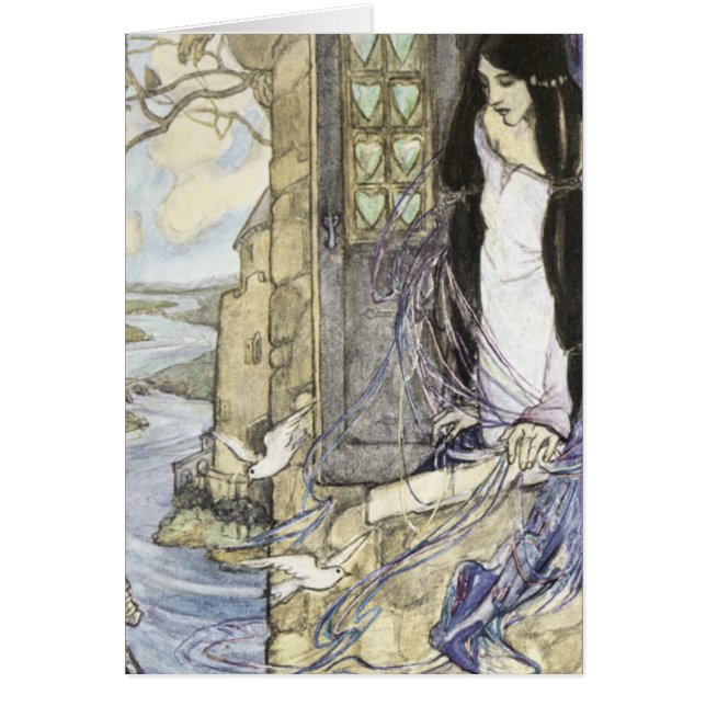 Vintag - die Dame von Shalott, (Vorne)