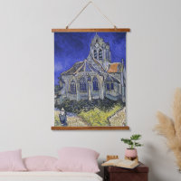 Vintag Die Kirche in Auvers-sur-Oise von Van Gogh