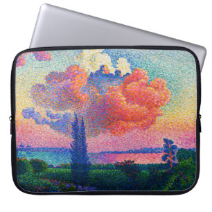 Vintag Die rosa Wolke (1896) Laptopschutzhülle
