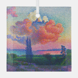 Vintag Die rosa Wolke (1896) Ornament Aus Glas