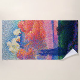 Vintag Die rosa Wolke (1896) Strandtuch