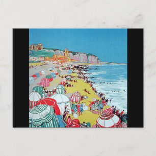 Vintag Dieppe Postkarte