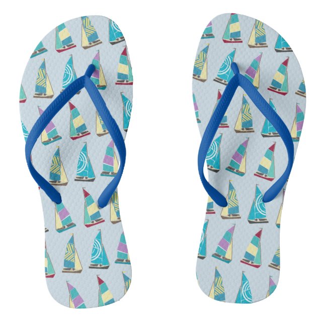 Vintag Dinghies Flip Flops (Fußbett)