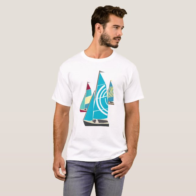 Vintag Dinghies T-Shirt (Vorne ganz)