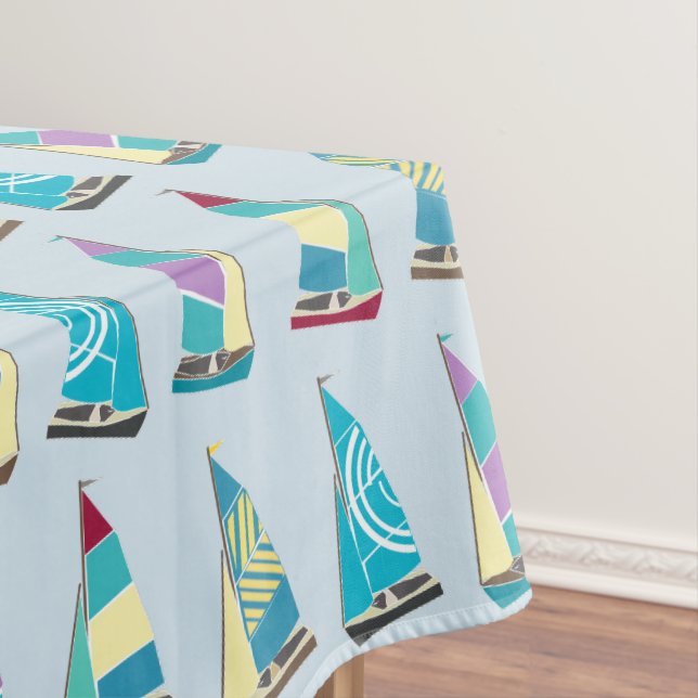 Vintag Dinghies Tischdecke (Beispiel)