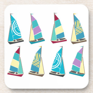 Vintag Dinghies Untersetzer