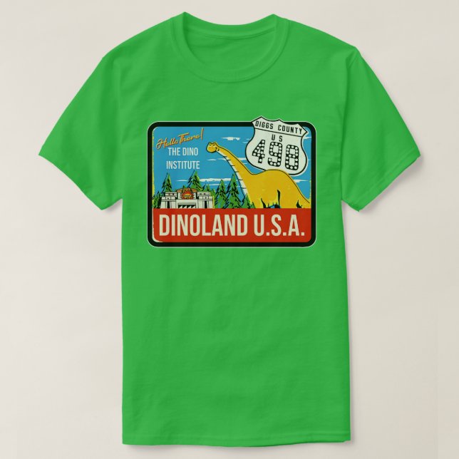 Vintag Dinoland T-Shirt (Design vorne)