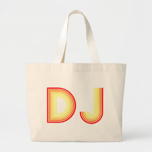 Vintag DJ Jumbo Stoffbeutel
