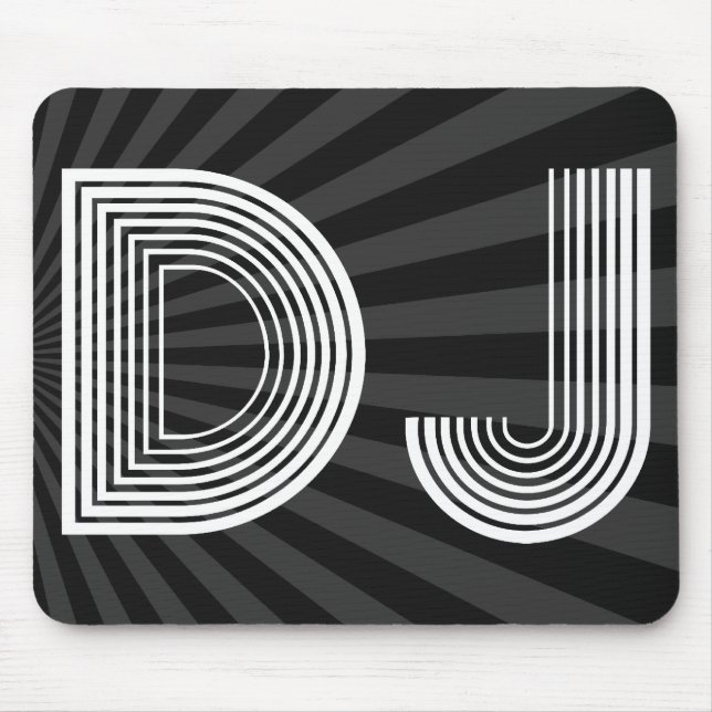 Vintag DJ Mousepad (Vorne)