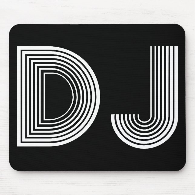 Vintag DJ Mousepad (Vorne)