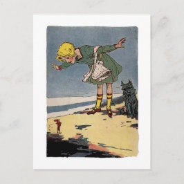 Vintag Dorothy und Toto Postkarte