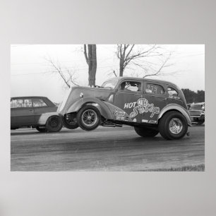 Vintag Drag - Malco Hot Setup Gasser Poster