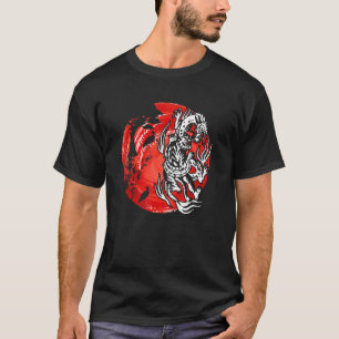 Vintag Dragon Japanischer Kulturdrache Ja T-Shirt