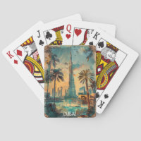 Vintag Dubai Vereinigte Arabische Emirate Burj Kha