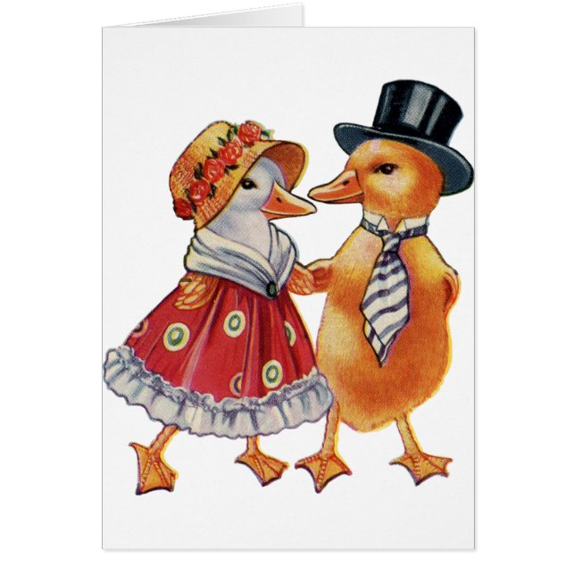 Vintag Duck Couple (Vorne)