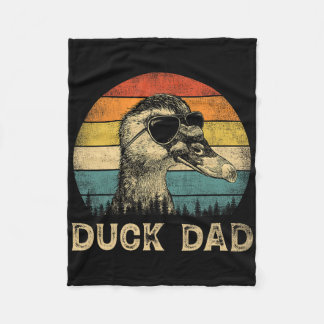 Vintag Duck Vater Enck Lovers Daddy Father&#; s Da Fleecedecke