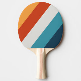 Vintag dünn gestreift tischtennis schläger