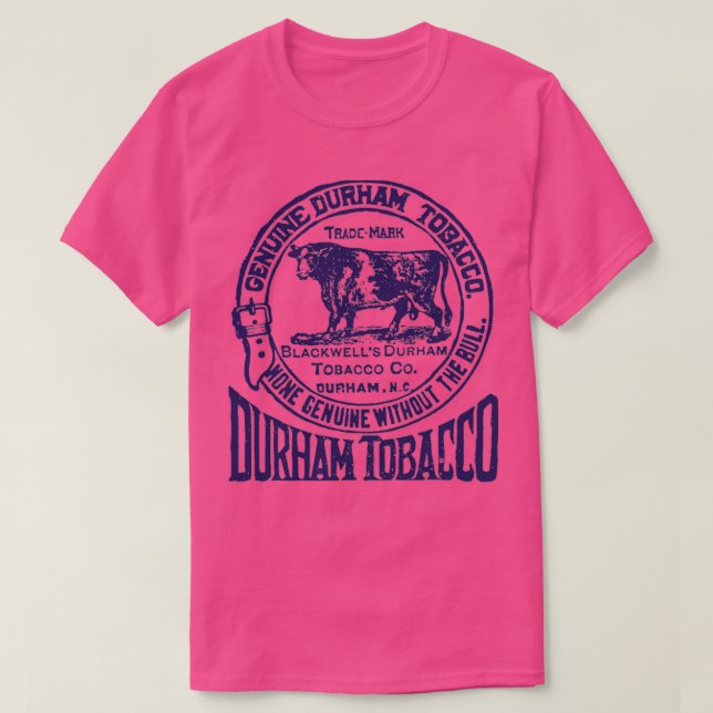 Vintag Durham Tobacco T-Shirt (Design vorne)