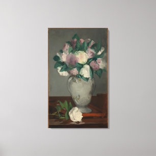 Vintag Edouard Manet Peonies Leinwanddruck