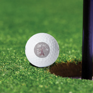Vintag Eiffelturm Oh Paris Frankreich Daisy Golfball