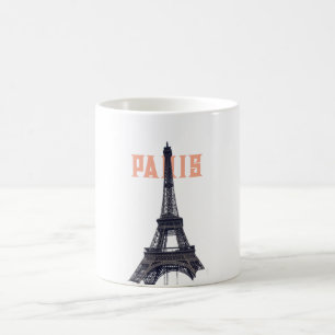 Vintag Eiffelturm Paris Europa Reisen Foto Kaffeetasse