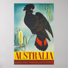Vintag Eileen Mayo Australian Travel Poster