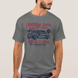 Vintag eiserner Oldtimer T-Shirt