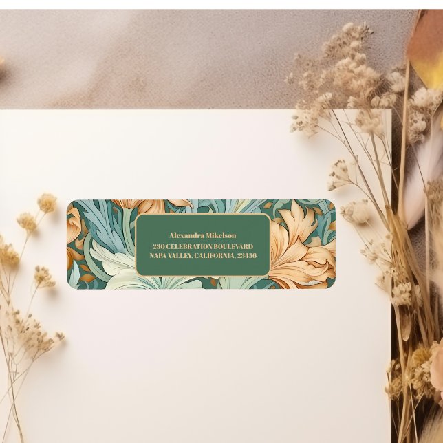 Vintag Elegance William Morris Floral Bridal (Von Creator hochgeladen)