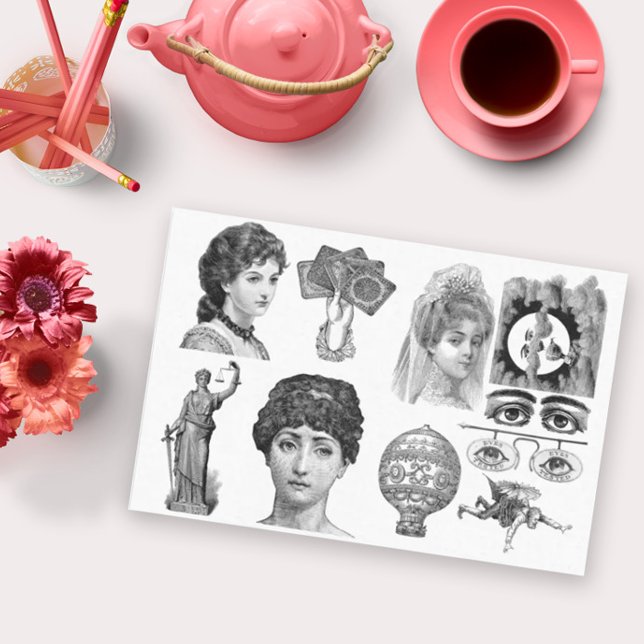 Vintag Elegante Elegance Seidenpapier (Von Creator hochgeladen)