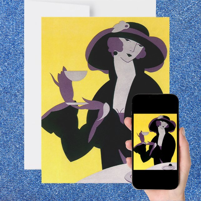 Vintag Elegante Nachmittagstee Party Einladung (Von Creator hochgeladen)